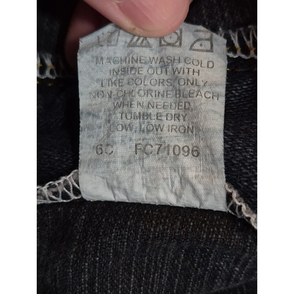 Vtg Lee Dungarees "Buddy Lee Approved" Denim Blue Jean Shorts Size 31 x 12 - Picture 9 of 9